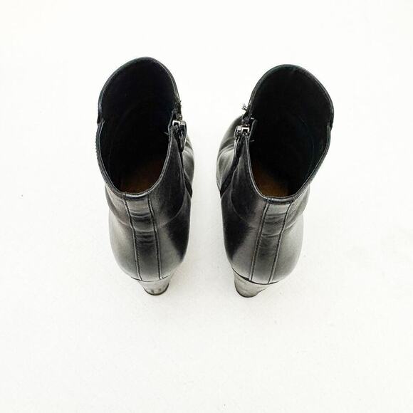 Via Spiga Leather Platform Round Toe Boot Size 8 - Picture 3 of 6